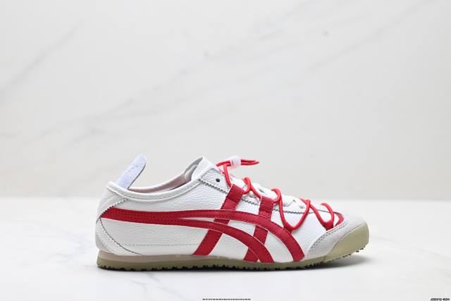 公司级亚瑟士 Onitsuka Tiger Tokuten 布面 复古低帮休闲跑鞋 实拍首发 Tokuten的灵感来源于80年代的室内用鞋 T-Toe前足补强设