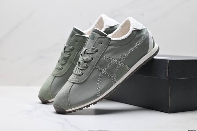 公司级Onitsuka Tiger鬼塚虎 Corsair A55 舒适时尚 防滑耐磨 低帮 生活休闲鞋 货号:1183C317-401 尺码:35 36 37