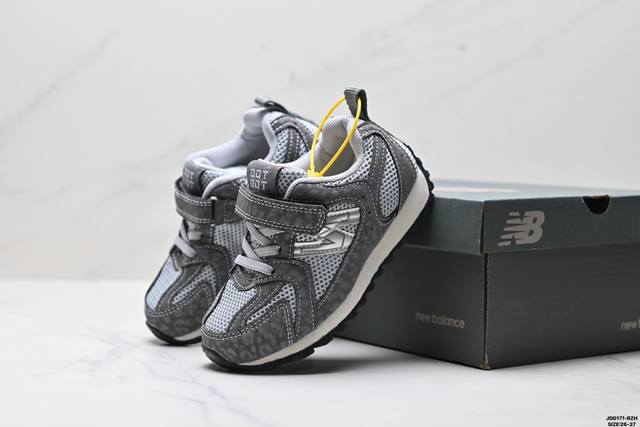 210 童鞋New Balance 996系列 新百伦 复古网面 魔术贴 低帮跑步鞋 货号:U990L 尺码:26-37 Id:Jdd171-Rzh