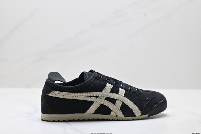 真标日产经典老牌-鬼塚虎Onitsuka Tiger Mexico 66经典墨西哥系列复古经典百搭休闲皮革慢跑鞋 货号:1183A201-118 尺码:36 3