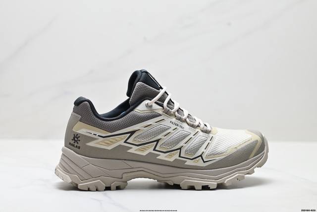 公司级凯乐石Kailas 远征5 Flt 舒适简约经典登山 防滑耐磨防水 低帮 徒步鞋 采用Vibram橡胶大底 超强地面咬合力稳走复杂路况 具备Flt内靴 防