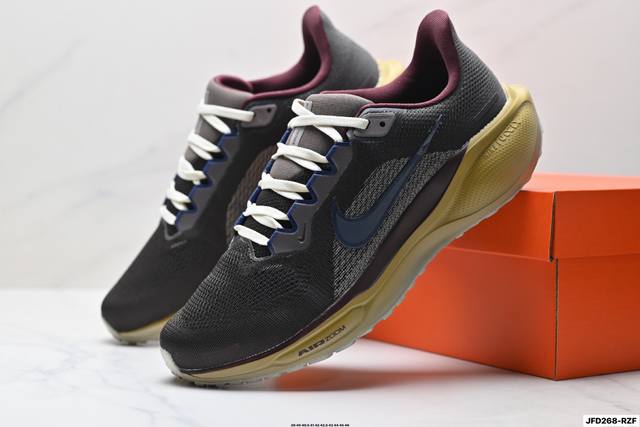 公司级Nike Air Zoom pegasus 41 耐克 超级飞马涡轮增压马拉松休闲运动慢跑鞋 采用全新双层超轻透气网眼布材质 内里嵌入定型海绵 中底搭载全