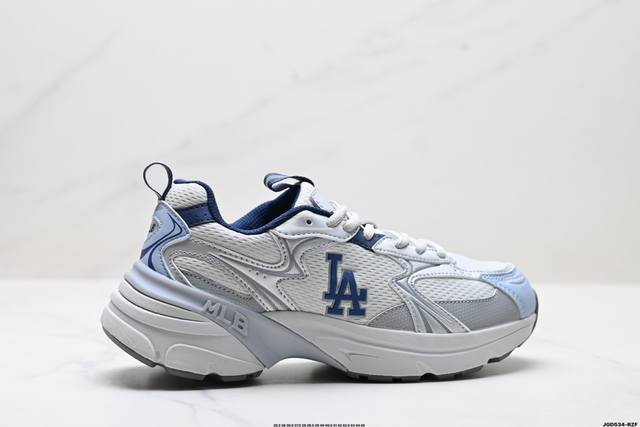 公司级Mlb Curve Runner Speed 百搭舒适休闲潮流厚底增高防滑耐磨 低帮 老爹鞋 货号:3Arnc055N 尺码:35.5 36 36.5 3