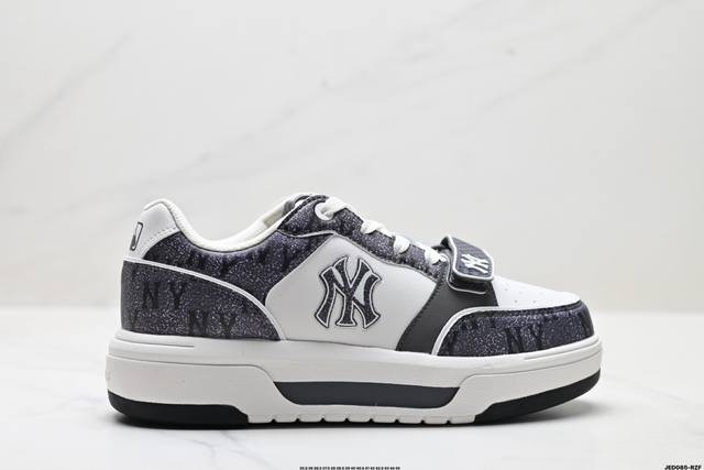 250 公司级Mlb Chunky Liner Denim 潮流百搭 厚底增高休闲鞋 防滑耐磨 低帮 老爹鞋 货号:3Asx N 尺码:35.5 36 36.5