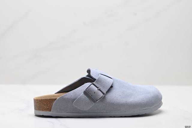 公司级Birkenstock勃肯半拖系列 双杠绑带 克罗心双扣金属扣设计 货号:1020526 尺码:35-45 Id:Jzd180-Rzk