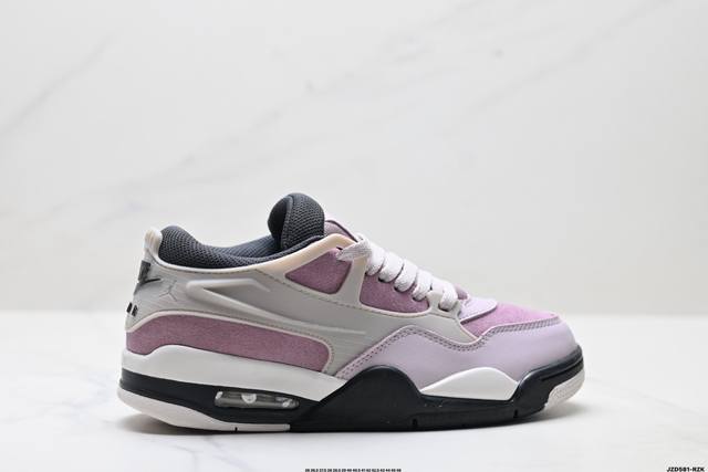 真标Nike Air Jordan 4 Rm 耐克 防滑 低帮 复古篮球鞋 货号:Ib8052-100 尺码:36 36.5 37.5 38 38.5 39 4