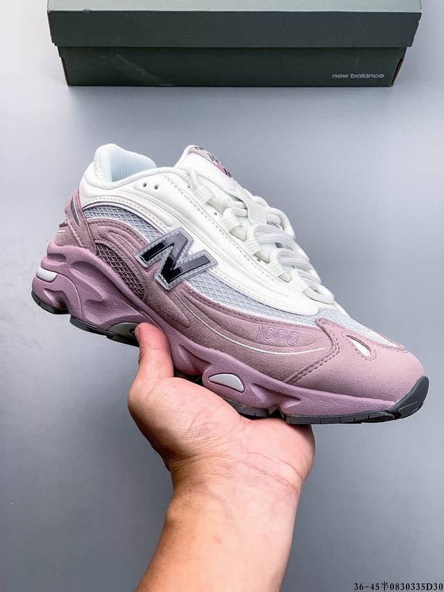 原楦原纸版开发版型#小红书穿搭款式，Nb新百伦New Balance 1000 系列低帮复古老爹风休闲运动跑步鞋 0830335D30