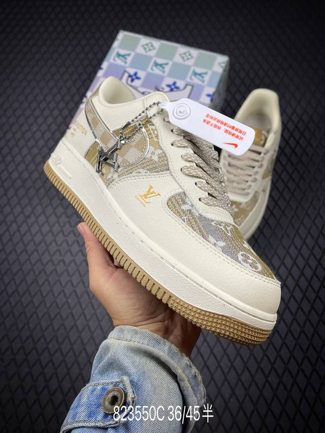C 公司级Nike Air Force 1‘07 Wb 原楦头原纸板 打造纯正低帮空军版型 专注外贸渠道 全掌内置蜂窝气垫 原盒配件 原厂中底钢印、拉帮完美 货
