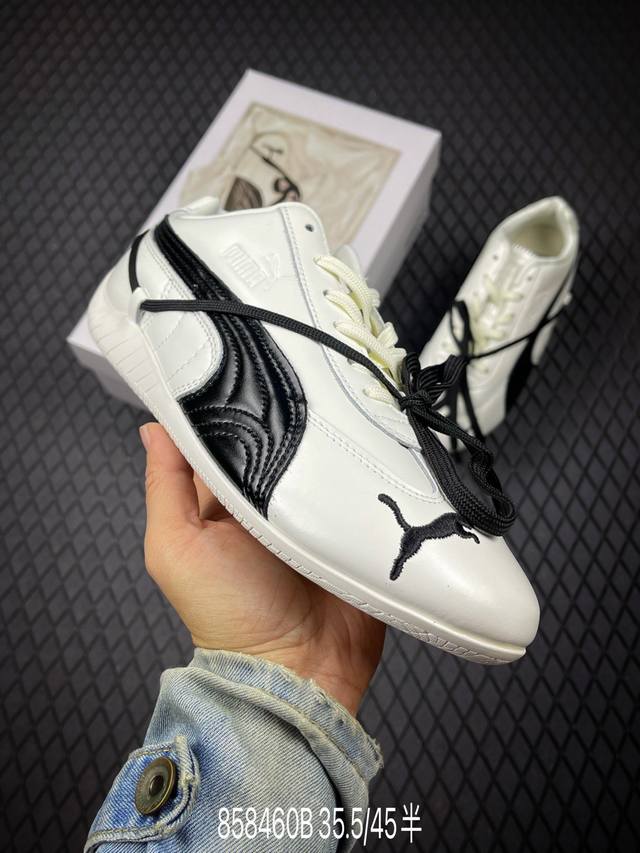 B Rose X puma 彪马 Speedcat 联名款低帮休闲鞋 市面首发品质 原装档案原数据纸版楦型 二次成型'猛帮'成型工艺制作 货号：404391-0