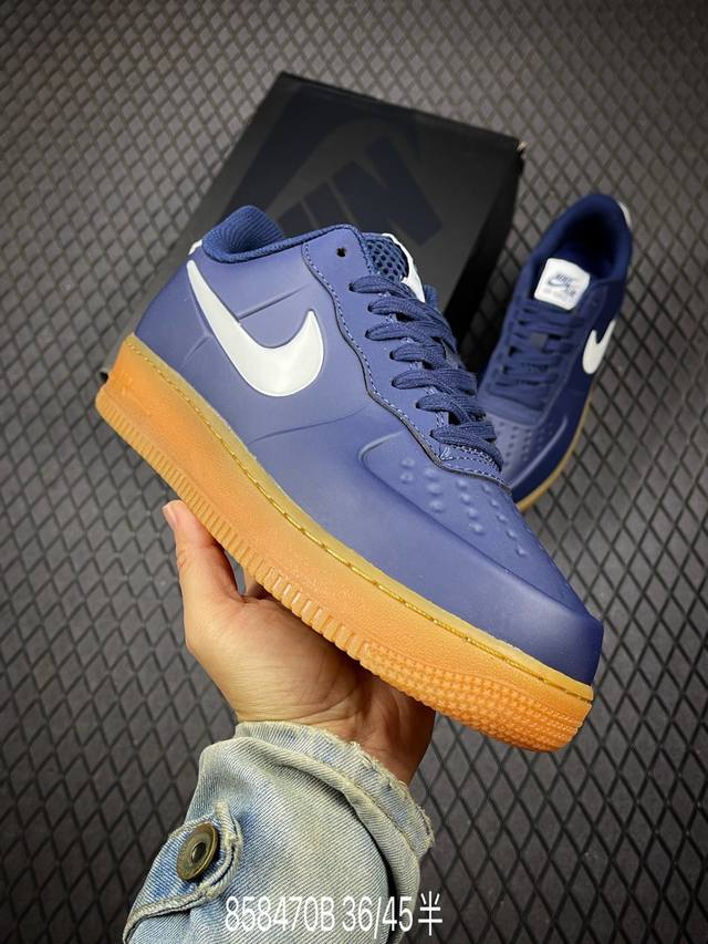 B 公司级Nike Air Force 1‘07 posite Fl Max 原楦头原纸板 打造纯正低帮空军版型 专注外贸渠道 全掌内置蜂窝气垫 原盒配件 原厂
