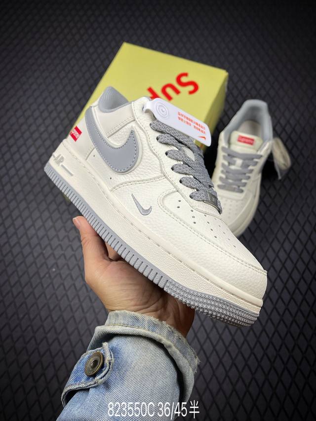 C 公司级Nike Air Force 1‘07 Wb 原楦头原纸板 打造纯正低帮空军版型 专注外贸渠道 全掌内置蜂窝气垫 原盒配件 原厂中底钢印、拉帮完美 货