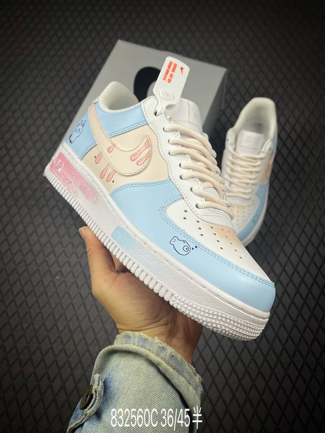 C 公司级Nike Air Force 1‘07 Wb 原楦头原纸板 打造纯正低帮空军版型 专注外贸渠道 全掌内置蜂窝气垫 原盒配件 原厂中底钢印、拉帮完美 货