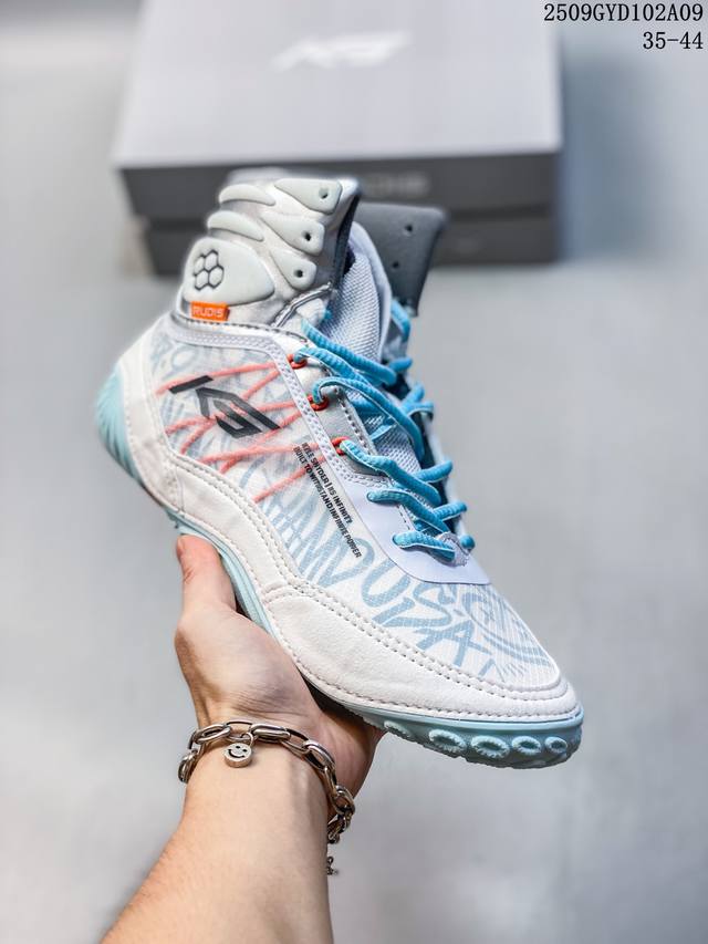 Rudis Alpha 2.0韩国订单 鲁迪斯高帮运动鞋 拳击散打训练鞋 织物材质 原盒 公司级 尺码：如图 编码：09Gyd102A09