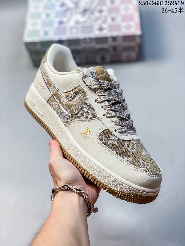 公司级带半码 海外限量发售！公司级Nike Air Force 1 '07 Low 空军一号 低帮 运动鞋 休闲鞋 折边针车 工艺难度大 原楦头原纸板 原装鞋盒