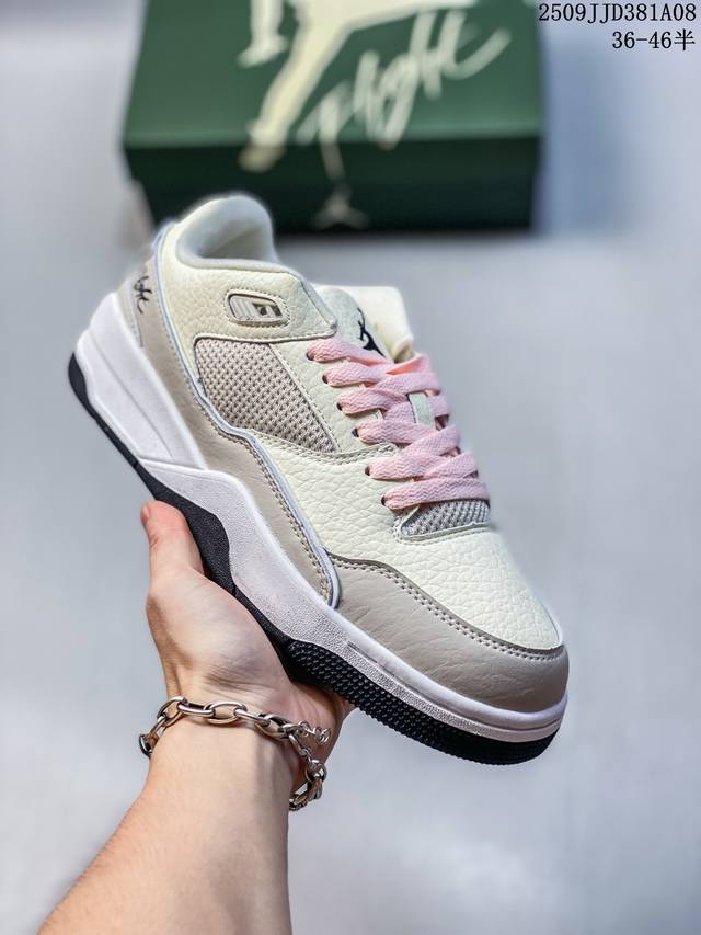 耐克 Nike 乔丹 Jordan Flight Court 时尚休闲 防滑耐磨 低帮运动鞋 复古篮球鞋 女款 Jordan 新鞋型 又来了！新配色曝光！滑板与