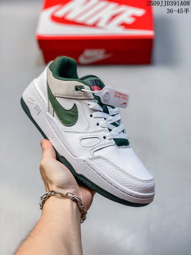 真标带半码！ 耐克 Nike Full Force Low Af1 低帮百搭休闲运动板鞋，经典耐用的设计，兼顾舒适脚感和出众风范，演绎匠心之作。结构性的支撑贴合