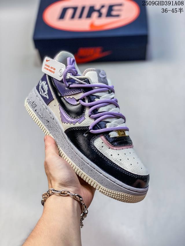 公司级带半码 海外限量发售！公司级Nike Air Force 1 '07 Low 空军一号 低帮 运动鞋 休闲鞋 折边针车 工艺难度大 原楦头原纸板 原装鞋盒
