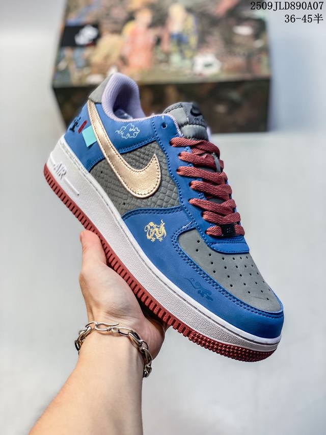 公司级带半码 海外限量发售！公司级Nike Air Force 1 '07 Low 空军一号 低帮 运动鞋 休闲鞋 折边针车 工艺难度大 原楦头原纸板 原装鞋盒