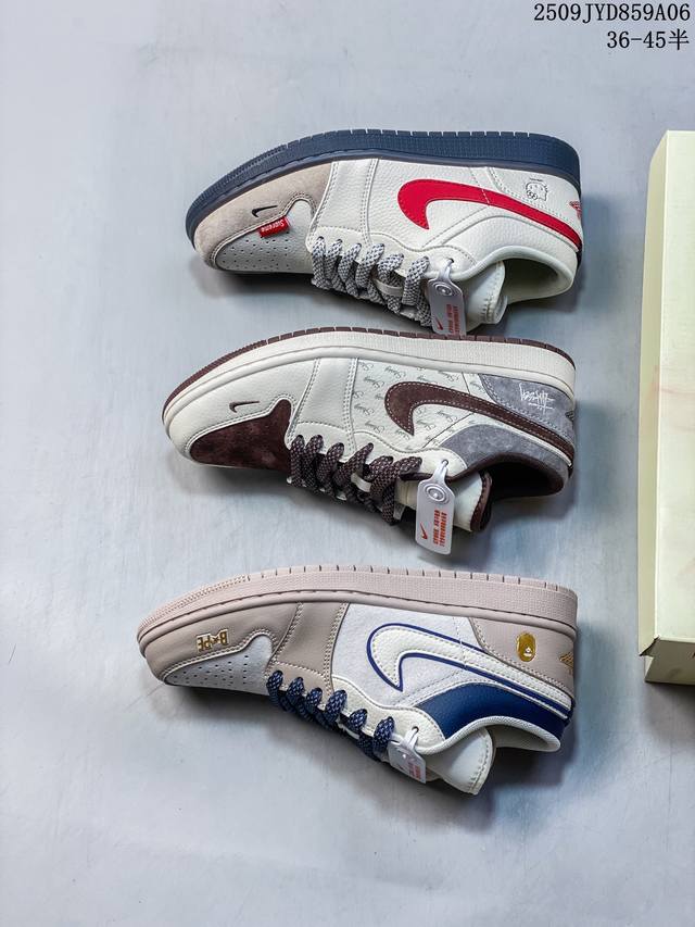 海外爆款限量发售！公司级 Travis Scott X Fragment Design X Jordan Air Jordan 1 Low Og Sp “斯图西