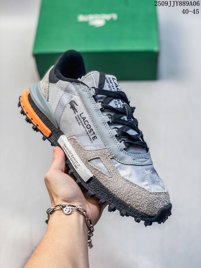 Lacoste 男士运动鞋 Elite Active 223 1 Sma 46Sma0008拉科斯特 尺码：见图 编码：09Jjy889A06