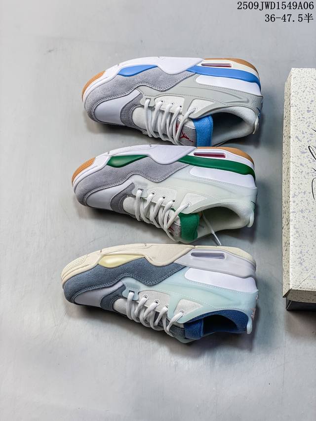 Air Jordan 4 Rm Aj4 白蓝灰 低帮复古篮球鞋 Fq7939-101 尺码：如图 编码：09Jwd1549A06