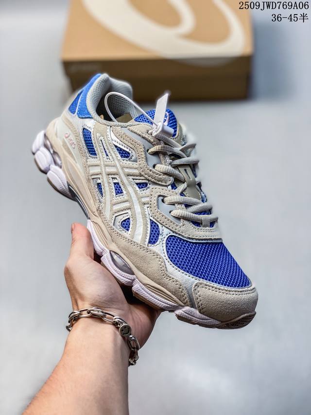 Asics Gel-Nyc 亚瑟士限定缓震透气跑步鞋 1203A383.402 尺码：如图 编码：09Jwd769A06