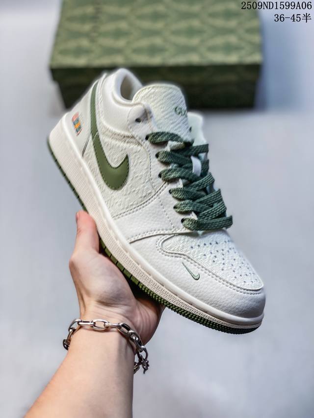 福利推荐特价 海外爆款限量发售！公司级 Nike Sb Dunk Low“古驰联名 猪八棕绿勾” 周年高端定制 低帮休闲板鞋 定制鞋盒 大厂纯原品质出货 超高清