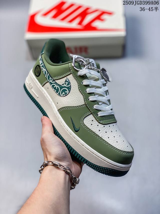 公司级带半码 海外限量发售！公司级Nike Air Force 1 '07 Low 空军一号 低帮 运动鞋 休闲鞋 折边针车 工艺难度大 原楦头原纸板 原装鞋盒