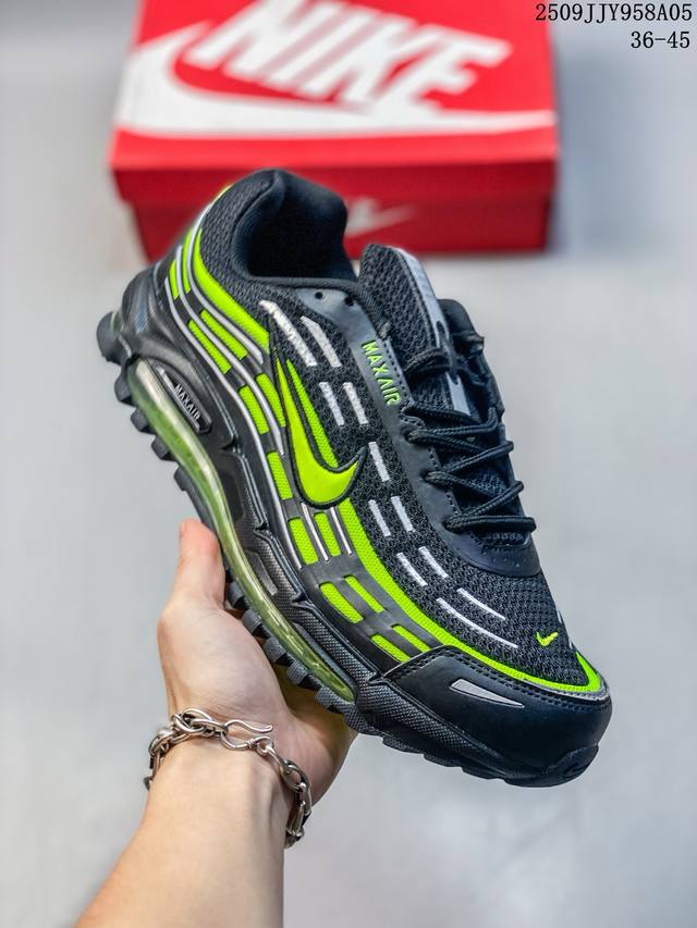 简介：真标耐克 Nike Air Max Tl 2.5 大气垫 减震 耐磨 休闲跑步鞋 货号:Fz4 -012 102 尺码:36-45 编码：09Jjy958