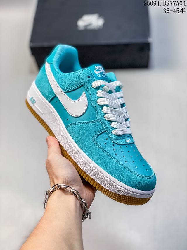 公司级带半码 海外限量发售！公司级Nike Air Force 1 '07 Low 空军一号 低帮 运动鞋 休闲鞋 折边针车 工艺难度大 原楦头原纸板 原装鞋盒