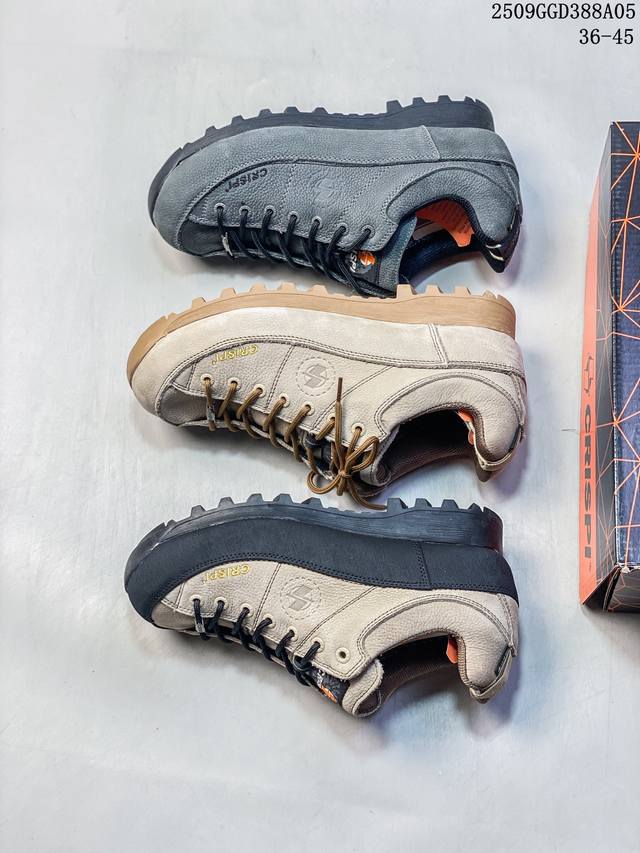 Crispi秋冬户外防水防滑徒步登山鞋靴男女摩纳哥 Monaco Low Gtx 尺码：见图 编码：08Ggd388A05
