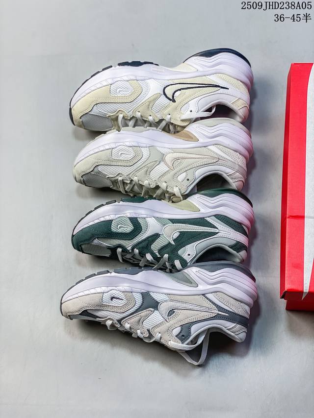 公司级Nike Al8 复古单品 公司级Nike Al8 舒适简约 减震耐磨 低帮 跑步鞋 女款 黑白红 货号：Fj3794-400 尺码：36 36.5 37