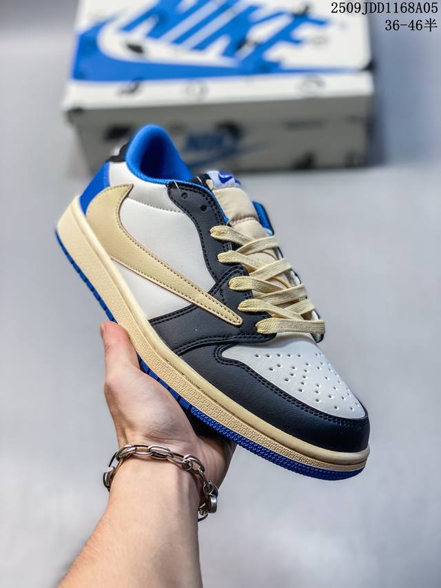 乔丹Air Jordan 1 Low Aj1 倒勾 乔1低帮复古文化休闲运动篮球鞋 9 50Asiio半 36-46 09Jdd1168A05