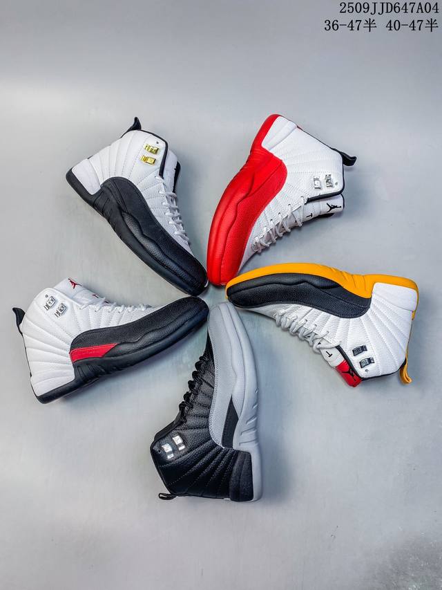 Aj12 乔丹12代 Aj12 乔12 高帮 高尔夫 乔丹篮球鞋系列 910 Asipi半 36-47 09Jjd647A04