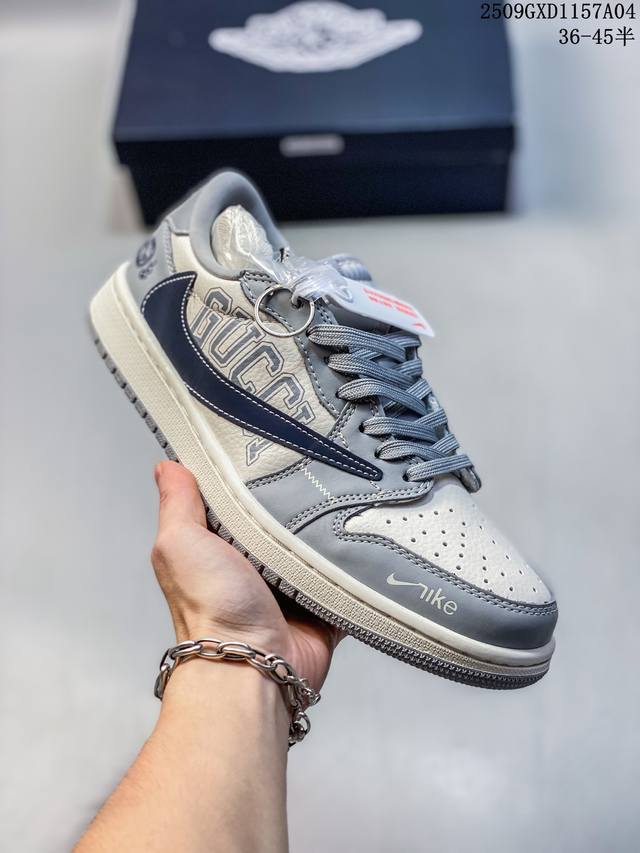 海外爆款限量发售！Travis Scott X Fragment Design X Jordan Air Jordan 1 Low Og Sp “迪奥联名 米绿