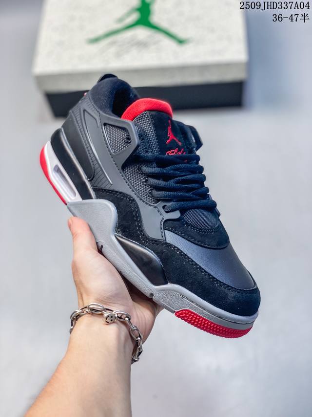 耐克 Nike Air Jordan 4 Retro Og迈克尔 乔丹Aj4代乔4 低帮复古休闲运动文化篮球鞋。秉承轻量化的速度型篮球鞋设计思想完成设计，降低重