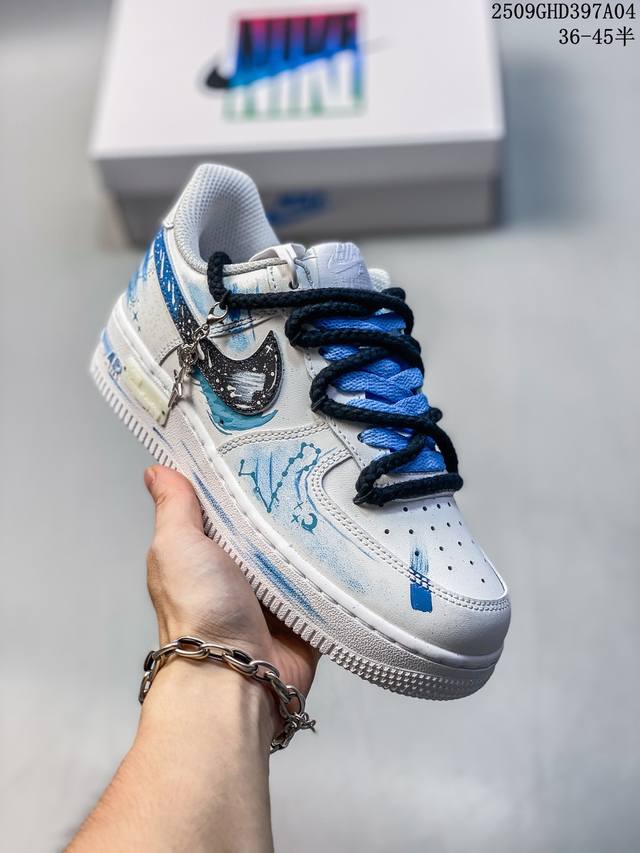 公司级带半码 海外限量发售！公司级Nike Air Force 1 '07 Low 空军一号 低帮 运动鞋 休闲鞋 折边针车 工艺难度大 原楦头原纸板 原装鞋盒