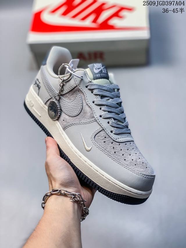 公司级带半码 海外限量发售！公司级Nike Air Force 1 '07 Low 空军一号 低帮 运动鞋 休闲鞋 折边针车 工艺难度大 原楦头原纸板 原装鞋盒