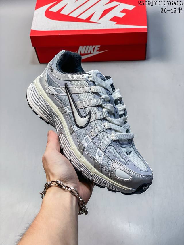 耐克Nike男女鞋官方2025秋季p-6000老爹鞋缓震休闲鞋复古运动鞋 尺码：如图 编码：09Jyd1376A03