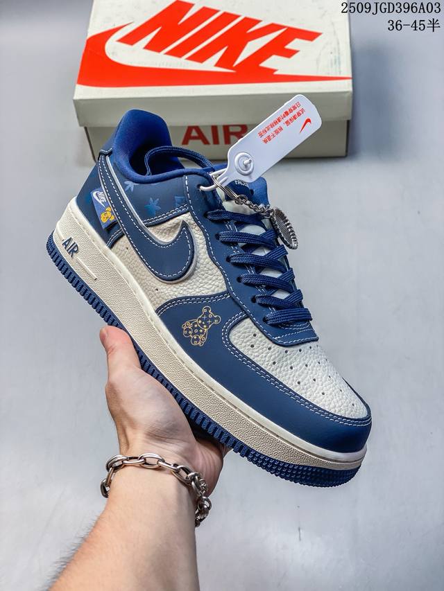 公司级带半码 海外限量发售！公司级Nike Air Force 1 '07 Low 空军一号 低帮 运动鞋 休闲鞋 折边针车 工艺难度大 原楦头原纸板 原装鞋盒