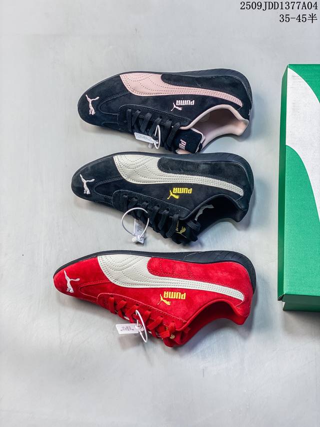 真标puma Speedcat Og彪马 防滑耐磨生活休闲 运动鞋 官方货号:406329-01 尺码:36 37 37.5 38 38.5 39 40 40.