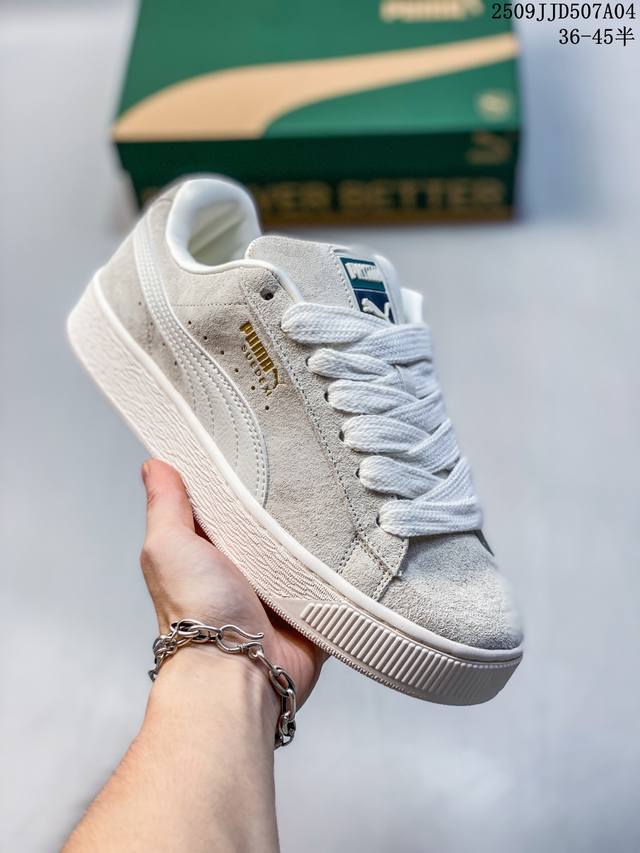 公司级puma Suede Xl 复古单品 彪马 防滑耐磨低帮德训板鞋 货号:395777-02 尺码:36 37 37.5 38 38.5 39 40 40.