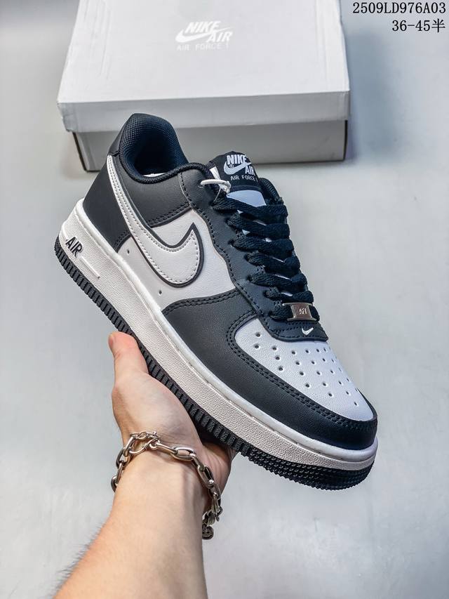 公司级带半码 海外限量发售！公司级Nike Air Force 1 '07 Low 空军一号 低帮 运动鞋 休闲鞋 折边针车 工艺难度大 原楦头原纸板 原装鞋盒