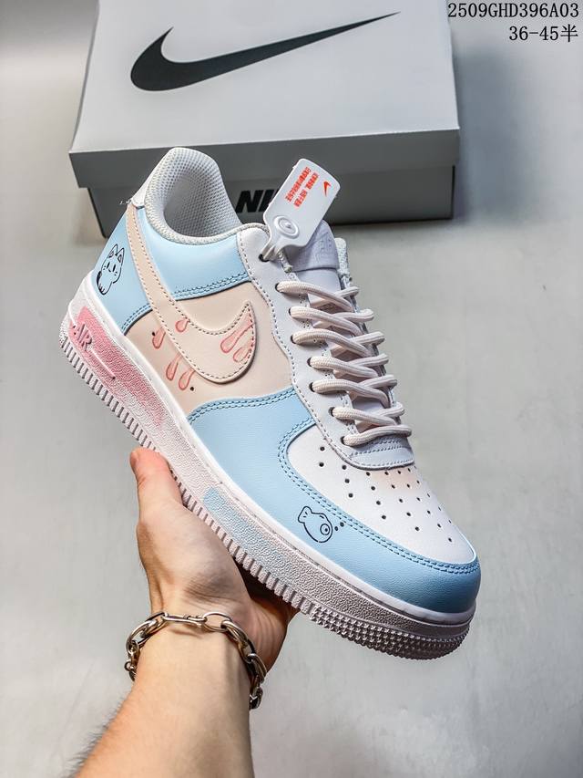 公司级Nike Air Force 1‘07 原楦头原纸板 打造纯正低帮空军版型 专注外贸渠道 全掌内置蜂窝气垫 原盒配件 原厂中底钢印、拉帮完美 货号:Zh0