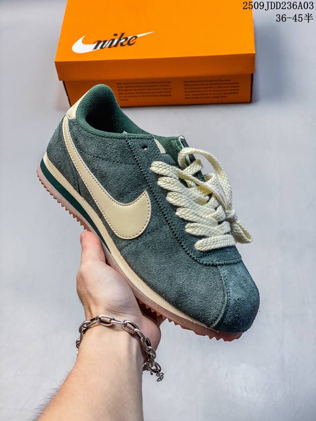 耐克Nike Classic Cortez Nylon 阿甘经典休闲运动鞋 9 30Asrry半 36-45 09Jdd236A03