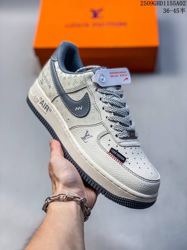 公司级带半码 海外限量发售！公司级Nike Air Force 1 '07 Low 空军一号 低帮 运动鞋 休闲鞋 折边针车 工艺难度大 原楦头原纸板 原装鞋盒