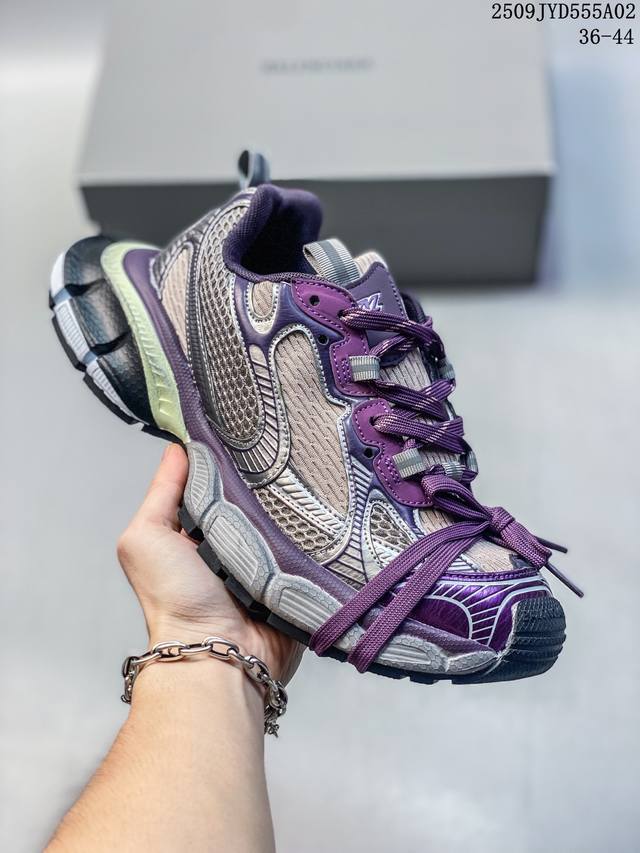 Balenciaga 巴黎世家 phantom Sneaker 复古老爹鞋 巴黎世家3Xl 官方全套配件鞋盒 鞋带 防尘纸配套齐全 货号:734734 W3Xl