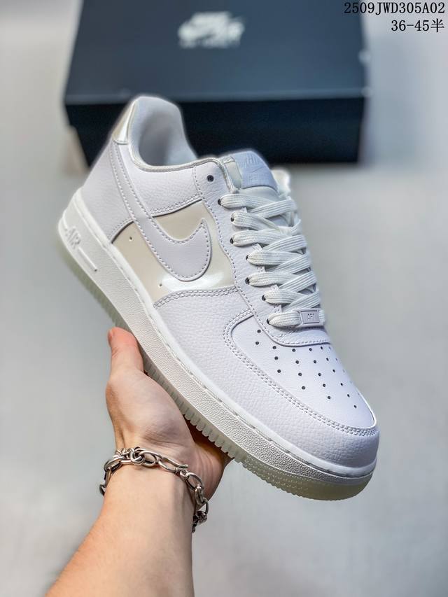 公司级带半码 海外限量发售！公司级Nike Air Force 1 '07 Low 空军一号 低帮 运动鞋 休闲鞋 折边针车 工艺难度大 原楦头原纸板 原装鞋盒