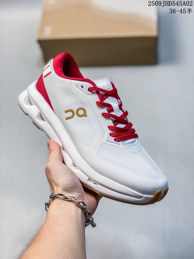 新品 昂跑 On 男女子25新款跑步鞋 Cloudzone 透气支撑缓冲抓地超轻 冰白灰色 On昂跑Cloudzone 2025春夏时尚休闲运动鞋以科幻短片 Z
