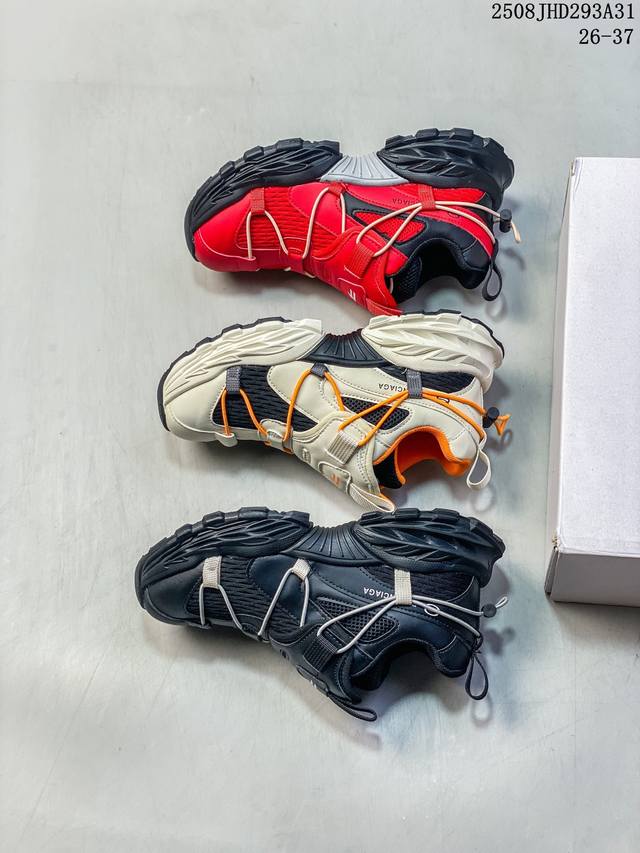 巴黎世家18Xl登山鞋童鞋 Balenciaga 15代18Xl Hike最火爆的网红款松紧带儿童休闲登山鞋运动机能鞋巴黎世家欧洲站走秀款厚底老爹鞋男女童松紧带